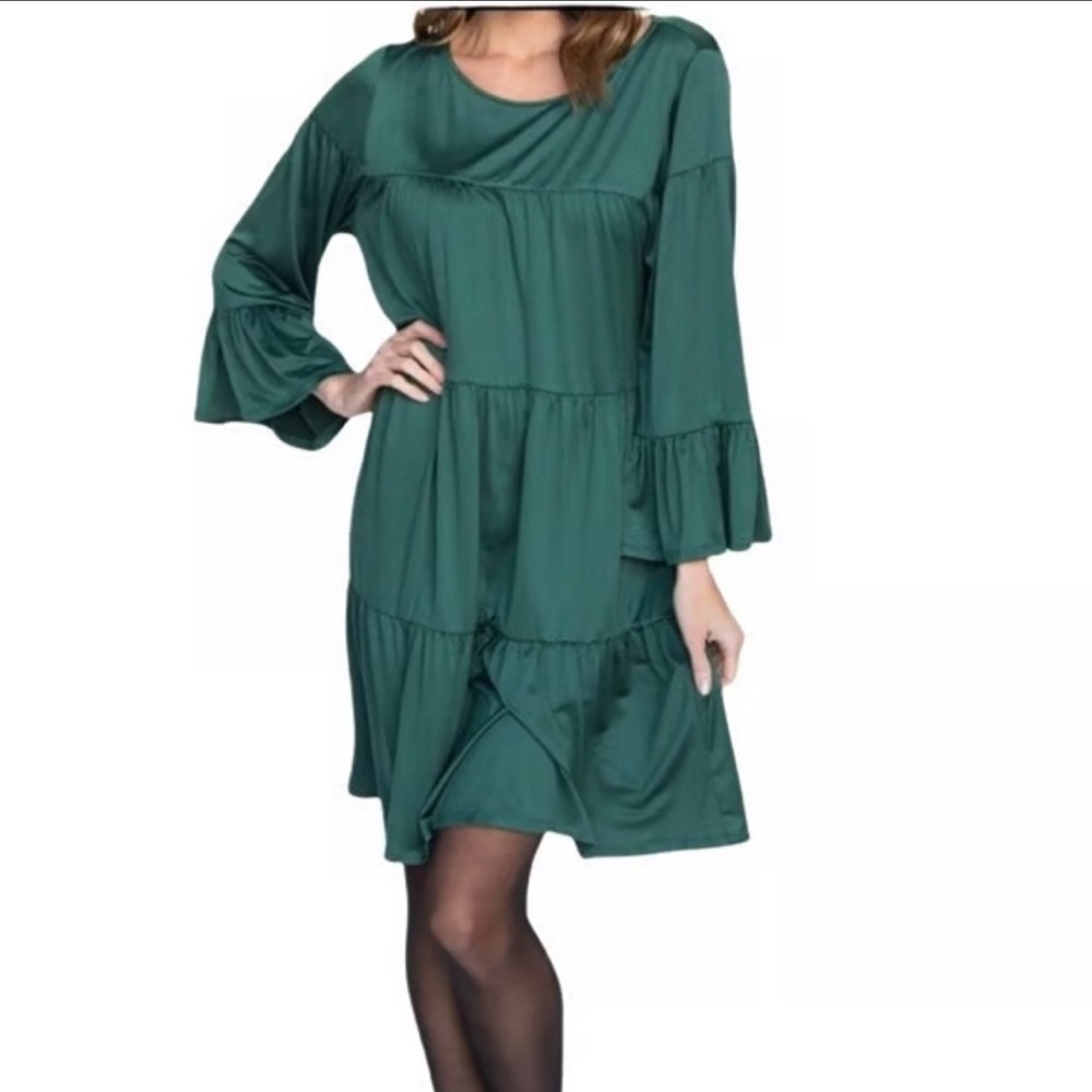 Agnes & Dora NWT green dress Size XS/S